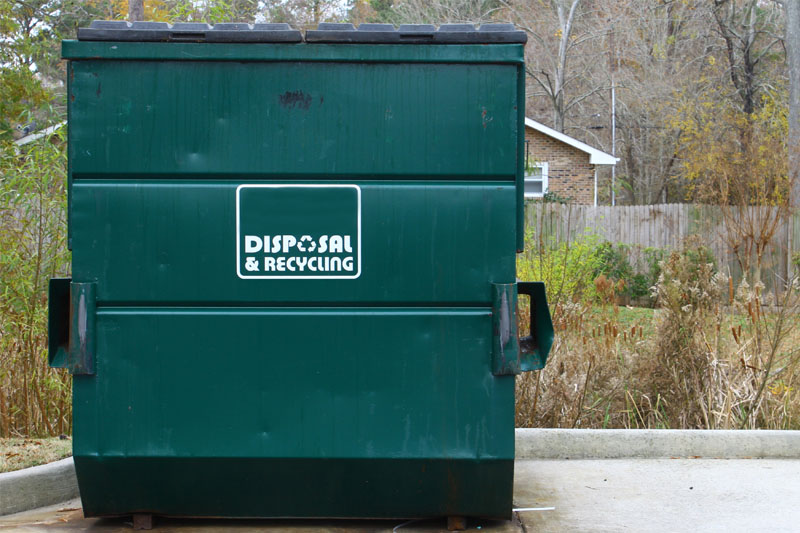 Dumpster Pad Cleaning